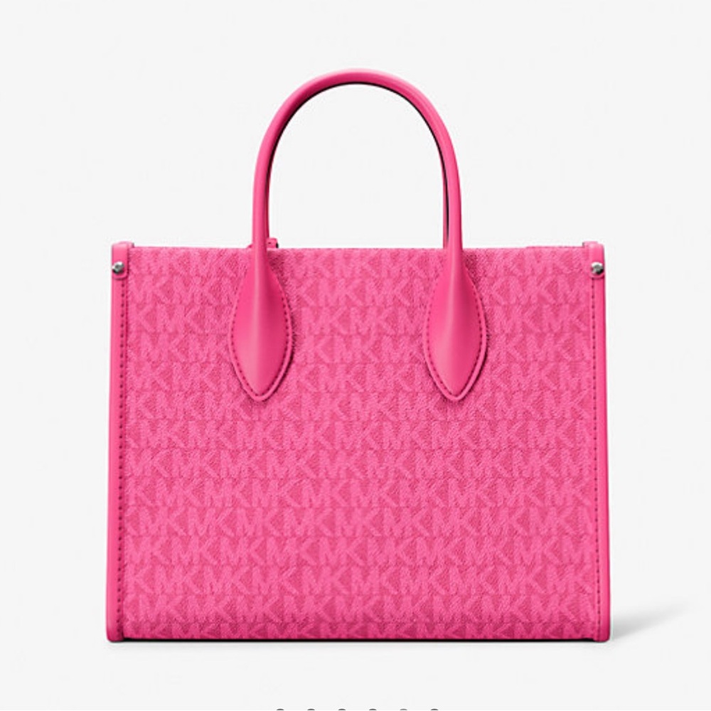 Michael Kors Mirella Small Signature Logo Crossbody Bag
Dragonfruit 
NWT - Picture 4 of 16